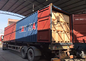 Export container loading