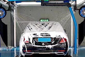 What do you know about the air-drying system of a car wash?